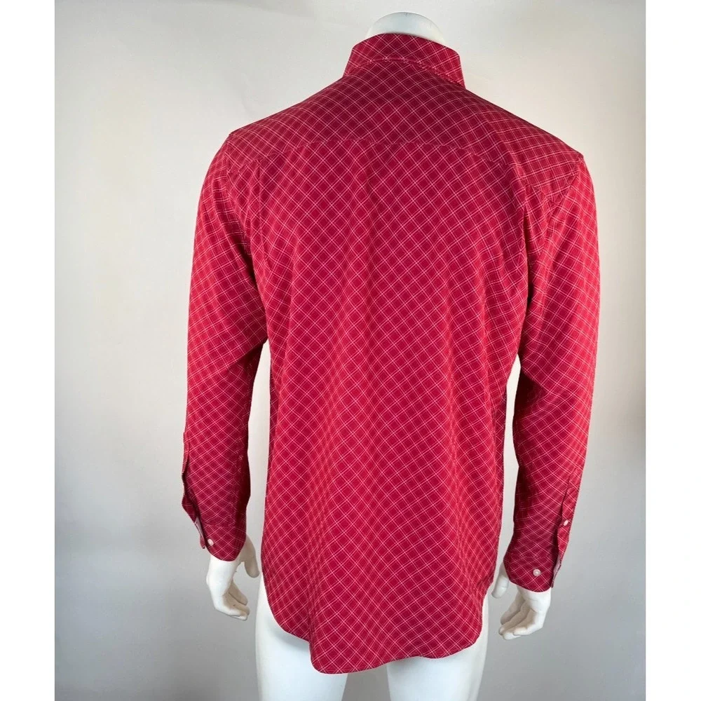 Full Turn Direct the Boss Shirt Mens L‎ NWT Performance Sport Stretch Button-up